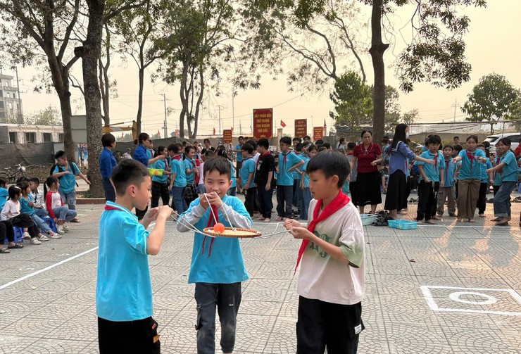 Thiết thực, ý nghĩa, ngày hội "Thiếu nhi vui khỏe - Tiến bước lên Đoàn"- Ảnh 3.