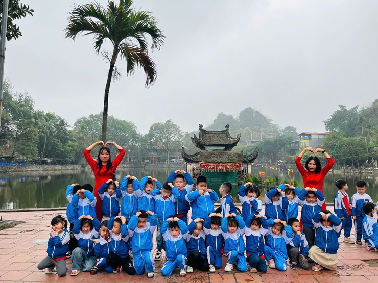 TRƯỜNG MẦM NON SÀI SƠN C TỔ CHỨC THĂM QUAN VÀ TRẢI NGHIỆM TẠI KHU DI TÍCH QUỐC GIA ĐẶC BIỆT CHÙA THẦY- Ảnh 2.
