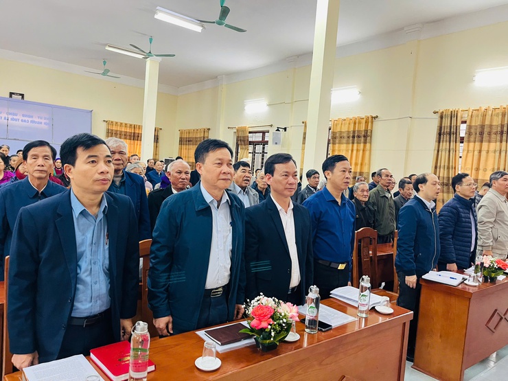 UBND phối hợp với Ủy ban MTTQ Việt Nam xã tổ chức Hội nghị đại biểu nhân dân, bàn việc xây dựng đời sống văn hóa ở cơ sở năm 2025- Ảnh 1.
