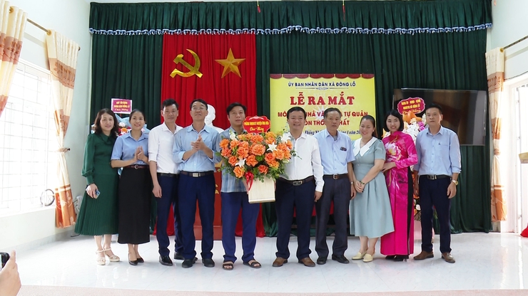 Đông Lỗ ra mắt mô hình nhà văn hóa tự quản thôn Thống Nhất.- Ảnh 3.