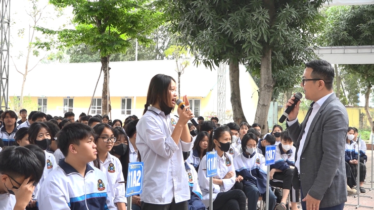 Ngày hội Tư vấn hướng nghiệp tuyển sinh năm 2025 tại Trung tâm GDNN – GDTX huyện- Ảnh 3.