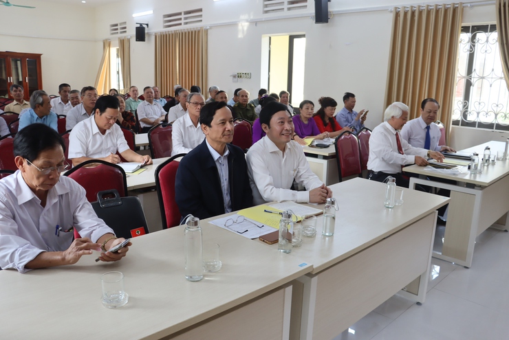 Hội Người cao tuổi huyện tổng kết phong trào thi đua “Tuổi cao - Gương sáng” giai đoạn 2021 – 2025- Ảnh 2.