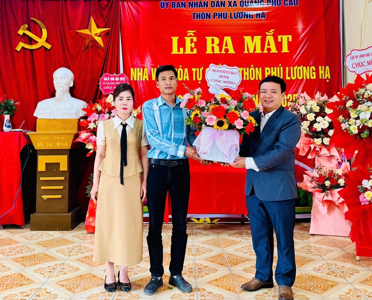 Xã Quảng Phú Cầu ra mắt Nhà văn hóa tự quản thôn Phú Lương Hạ- Ảnh 2.