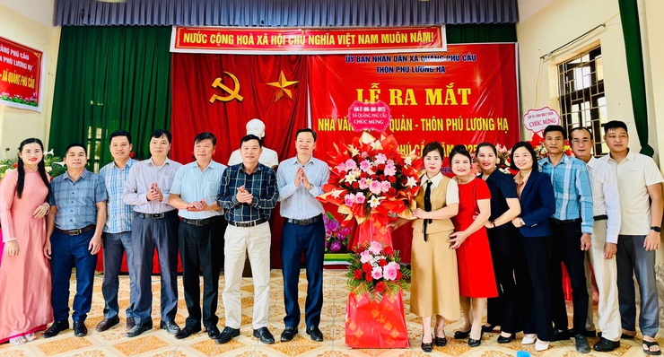 Xã Quảng Phú Cầu ra mắt Nhà văn hóa tự quản thôn Phú Lương Hạ- Ảnh 5.