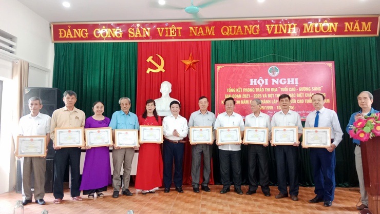 Hội Người cao tuổi huyện tổng kết phong trào thi đua “Tuổi cao - Gương sáng” giai đoạn 2021 – 2025- Ảnh 5.