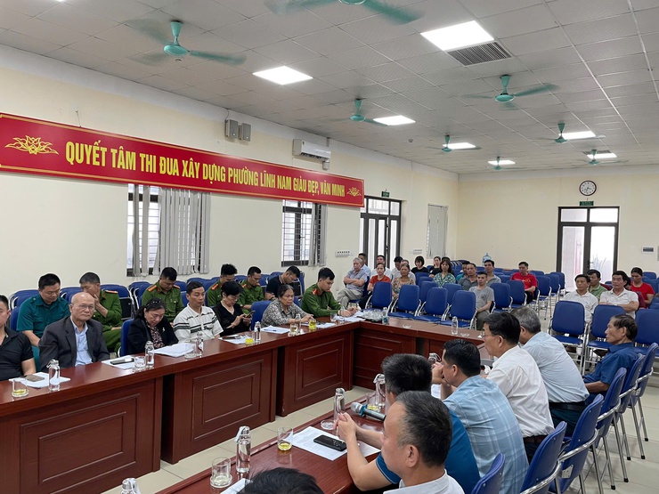 Hội nghị quán triệt các quy định về phòng cháy chữa cháy cho chủ các hộ cho thuê trọ trên địa bàn phường.- Ảnh 1.