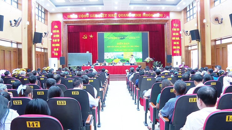 Diễn đàn khuyến nông @Nhịp cầu nhà nông huyện Ứng Hoà năm 2025.- Ảnh 3.