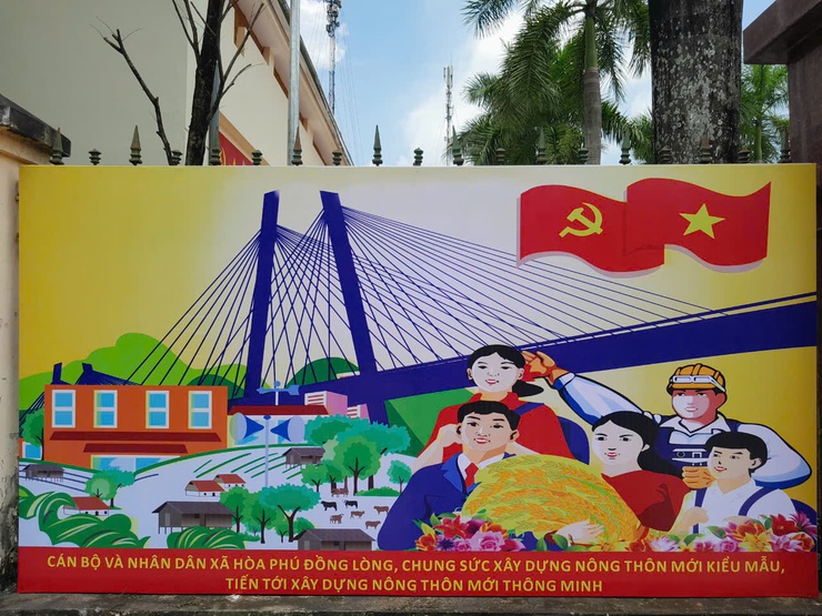 Xã Hòa Phú đạt chuẩn nông thôn mới kiểm mẫu - Ảnh 16.