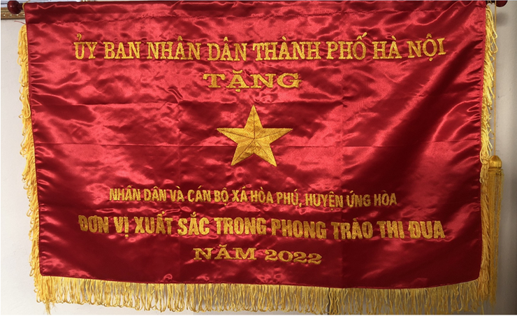 Xã Hòa Phú đạt chuẩn nông thôn mới kiểm mẫu - Ảnh 1.