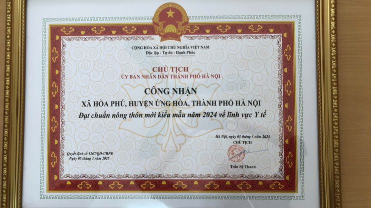 Xã Hòa Phú đạt chuẩn nông thôn mới kiểm mẫu - Ảnh 18.