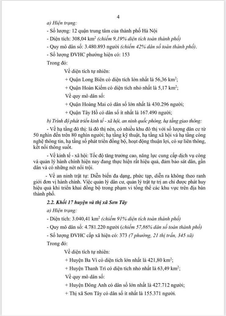 Phương án sắp xếp đơn vị hành chính cấp xã của quận Hoàng Mai- Ảnh 3.