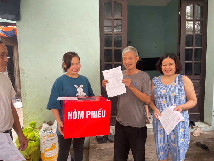  LẤY Ý KIẾN NHÂN DÂN VỀ SẮP XẾP ĐƠN VỊ HÀNH CHÍNH CẤP XÃ TRÊN ĐỊA BÀN QUẬN HOÀNG MAI TẠI PHƯỜNG LĨNH NAM - Ảnh 1.