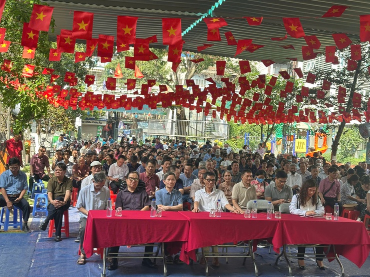Đảng bộ phường Tương Mai tổ chức hội nghị tuyên truyền và thông tin thời sự quý II năm 2025; Quán triệt thực hiện kết luận số 127 của Bộ Chính trị, Ban Bí thư; kết quả hội nghị Ban Chấp hành Trung ương lần thứ XI (khóa XIII)- Ảnh 2.