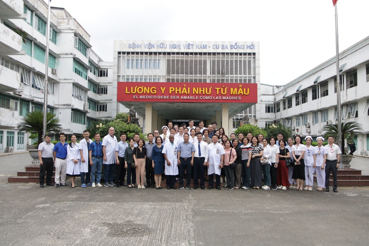 Bệnh viện Hữu nghị Việt Nam – Cu Ba trao đổi kinh nghiệm với Bệnh viện Hữu nghị Việt Nam Cuba Đồng Hới- Ảnh 4.