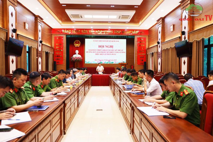 Hội nghị giao ban triển khai tài liệu kỹ thuật hướng dẫn giải pháp cấp thiết tăng cường điều kiện an toàn PCCC- Ảnh 1.