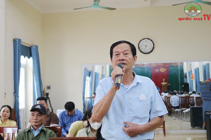 Đồng chí Đàm Công Lợi- Phó Bí thư Thường trực Huyện ủy dự sinh hoạt chi bộ chuyên đề tại chi bộ thôn Yên Nội xã Đồng Quang- Ảnh 8.
