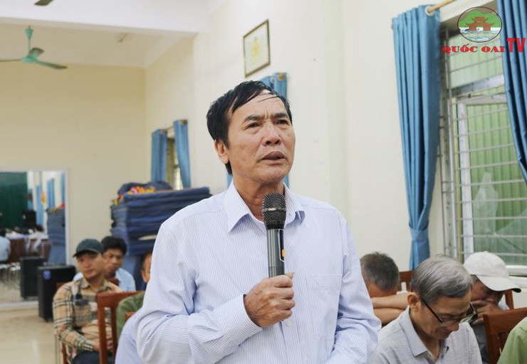 Đồng chí Đàm Công Lợi- Phó Bí thư Thường trực Huyện ủy dự sinh hoạt chi bộ chuyên đề tại chi bộ thôn Yên Nội xã Đồng Quang- Ảnh 9.