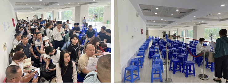 Không còn cảnh xếp hàng! Hồ sơ đất đai nay đã lấy số online, Người dân không còn phải chờ đợi mệt mỏi- Ảnh 1.