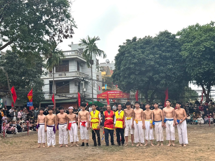 Nét đẹp văn hóa phi vật thể lễ hội vật cầu phường Lĩnh Nam, quận Hoàng Mai, Hà Nội

- Ảnh 3.