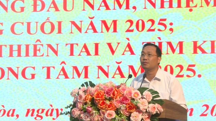 UBND huyện Ứng Hoà: sơ kết sản xuất nông nghiệp 4 tháng đầu năm 2025 và Tổng kết công tác PCTT và TKCN năm 2024.- Ảnh 2.