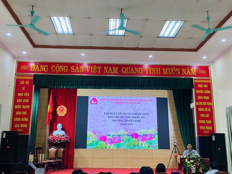 Tập huấn tín dụng chính sách đối với trưởng thôn năm 2025- Ảnh 2.