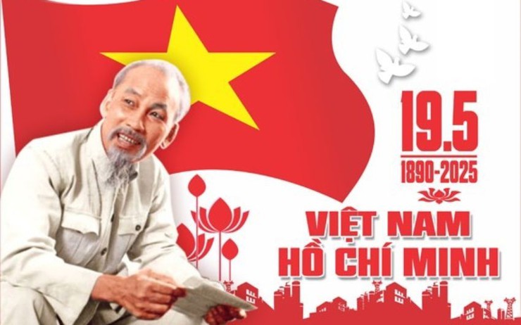 KỶ NIỆM 135 NĂM NGÀY SINH CHỦ TỊCH HỒ CHÍ MINH (19/5/1890 - 19/5/2025)- Ảnh 2.