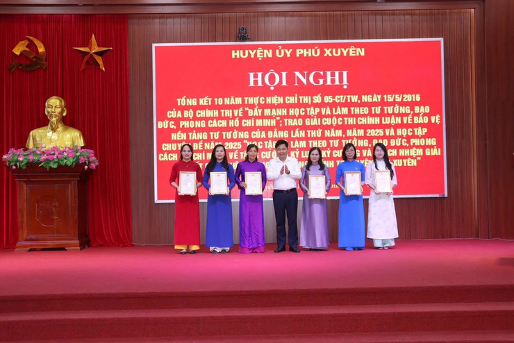 Phú Xuyên lan tỏa từ Cuộc thi chính luận Bảo vệ nền tảng tư tưởng của Đảng- Ảnh 1.