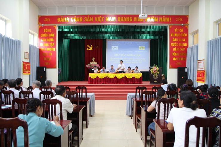 Diễn đàn khoa học giới thiệu tiến bộ kỹ thuật, công nghệ mới về sản xuất giống và nuôi thuỷ sản- Ảnh 3. Diễn đàn khoa học giới thiệu tiến bộ kỹ thuật, công nghệ mới về sản xuất giống và nuôi thuỷ sản- Ảnh 3.