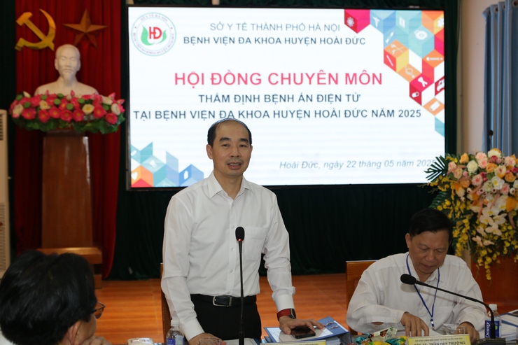 BVĐK Hoài Đức triển khai bệnh án điện tử phục vụ khám chữa bệnh- Ảnh 1.