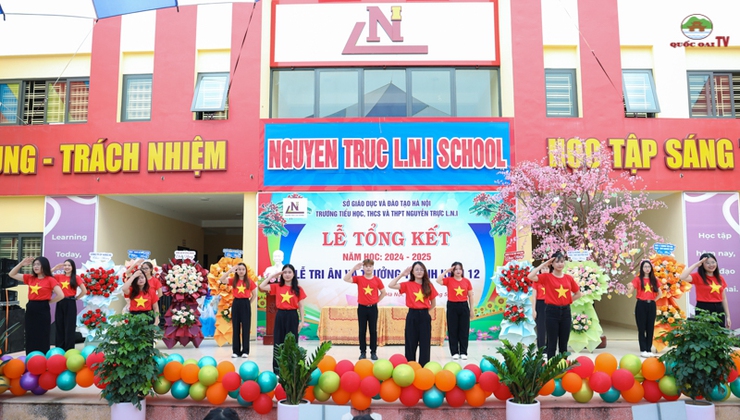 Trường Phổ thông Nguyễn Trực tổ chức Lễ tổng kết năm học 2024-2025 và Lễ tri ân và trưởng thành cho học sinh khối 12- Ảnh 26.