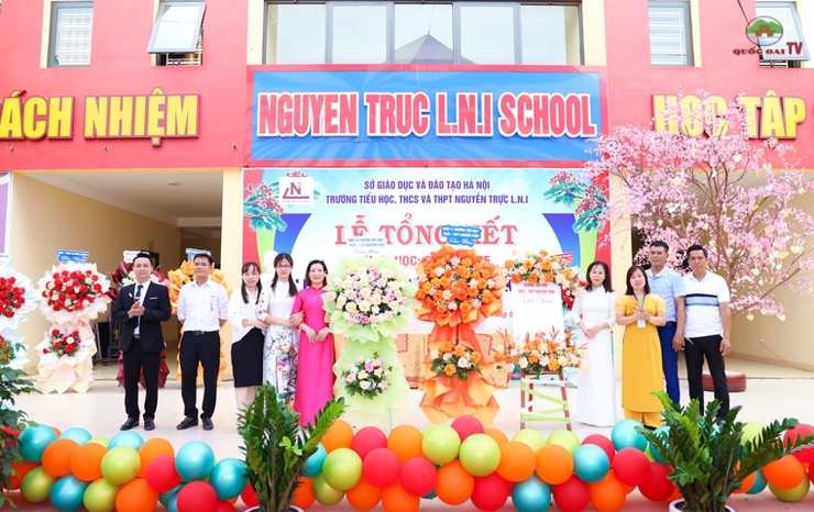 Trường Phổ thông Nguyễn Trực tổ chức Lễ tổng kết năm học 2024-2025 và Lễ tri ân và trưởng thành cho học sinh khối 12- Ảnh 7.