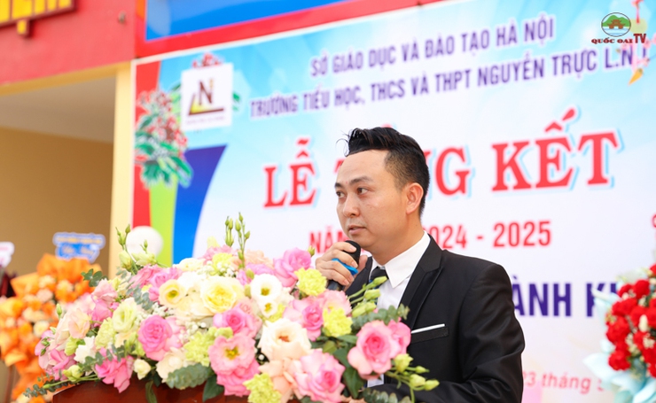 Trường Phổ thông Nguyễn Trực tổ chức Lễ tổng kết năm học 2024-2025 và Lễ tri ân và trưởng thành cho học sinh khối 12- Ảnh 9.