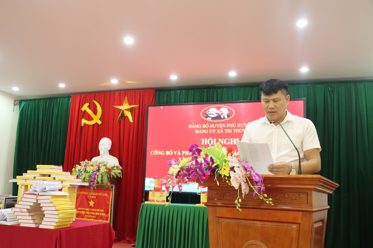 Tri Thủy: Ra mắt cuốn sách “Lịch sử Đảng bộ xã Tri Thủy, giai đoạn 1930 – 2025”- Ảnh 3.