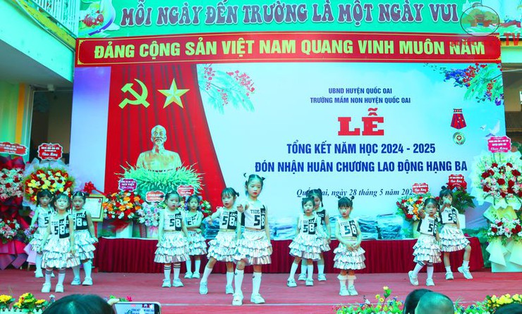 Trường Mầm non Huyện Quốc Oai vinh dự được nhận Huân chương Lao động Hạng Ba- Ảnh 12.