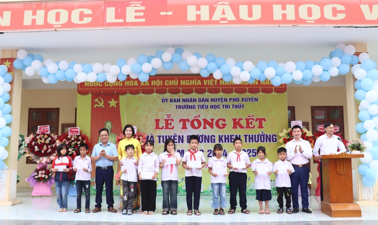 Trường Tiểu học Tri Thuỷ tổng kết năm học 2024-2025- Ảnh 6.