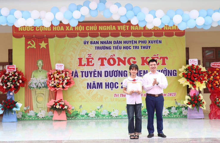 Trường Tiểu học Tri Thuỷ tổng kết năm học 2024-2025- Ảnh 8.