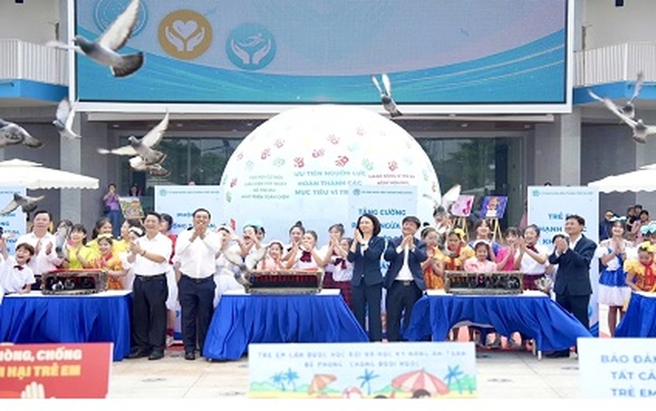 Hà Nội tổ chức Lễ phát động Tháng hành động 
vì trẻ em năm 2025 và nhiều hoạt động hưởng ứng ý nghĩa dành cho trẻ em- Ảnh 7.