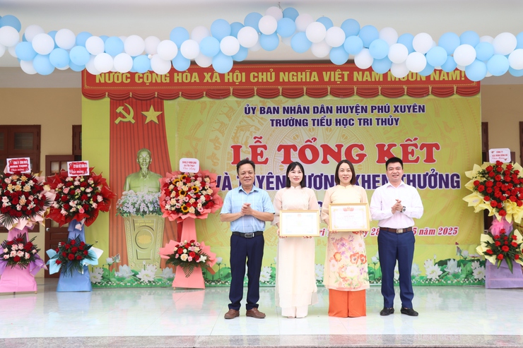Trường Tiểu học Tri Thuỷ tổng kết năm học 2024-2025- Ảnh 11.