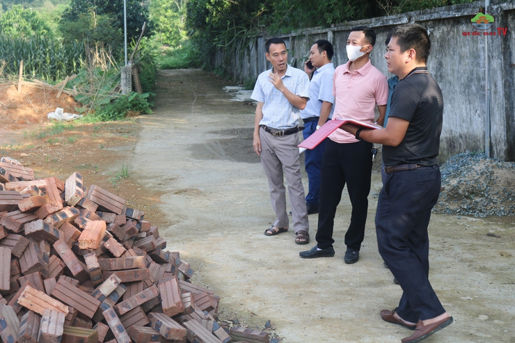 Tổ công tác số 2 tăng cường kiểm tra công tác quản lý đất đai, trật tự xây dựng trên các địa bàn xã- Ảnh 7.