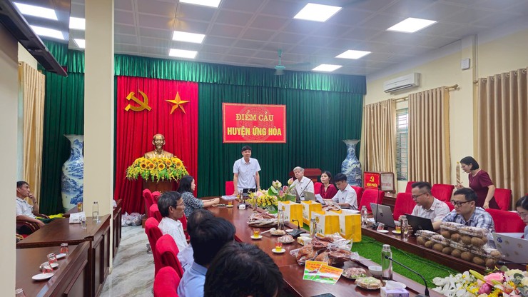 Huyện Ứng Hòa đánh giá, phân hạng 10 sản phẩm OCOP- Ảnh 1.