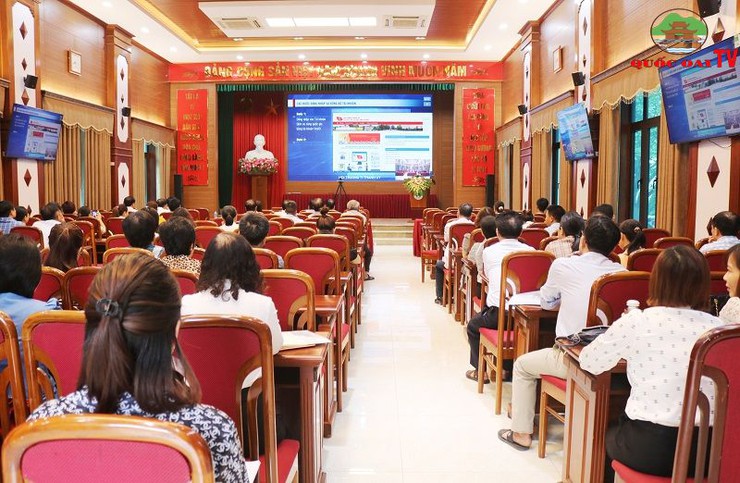 Hà Nội tập huấn một số thủ tục hành chính của đảng trên môi trường điện tử- Ảnh 2.