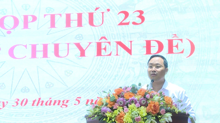 HĐND huyện tổ chức kỳ họp thứ 23 (kỳ họp chuyên đề) khóa XX, nhiệm kỳ 2021 – 2026- Ảnh 3.