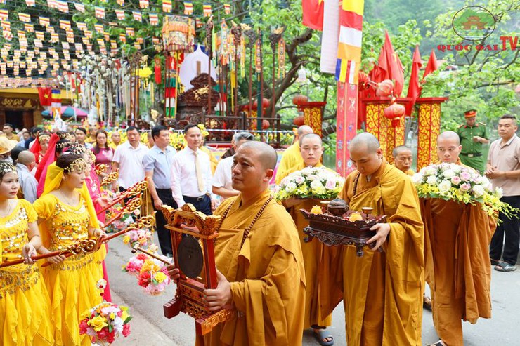 Ban trị sự Giáo hội Phật giáo Việt Nam huyện Quốc Oai Kính mừng Đại lễ Phật đản Phật lịch 2569-Dương lịch 2025- Ảnh 18.