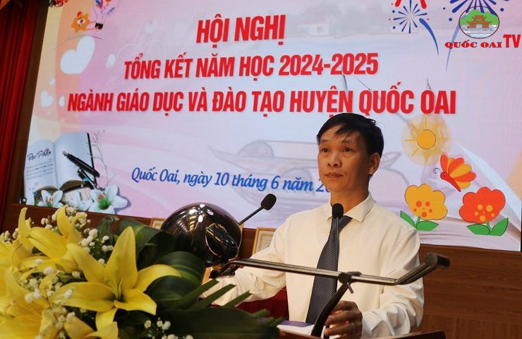 Quốc Oai tuyên dương khen thưởng 34 tập thể lao động tiên tiến và 665 chiến sỹ thi đua cấp cơ sở trong năm học 2024- 2025- Ảnh 4.