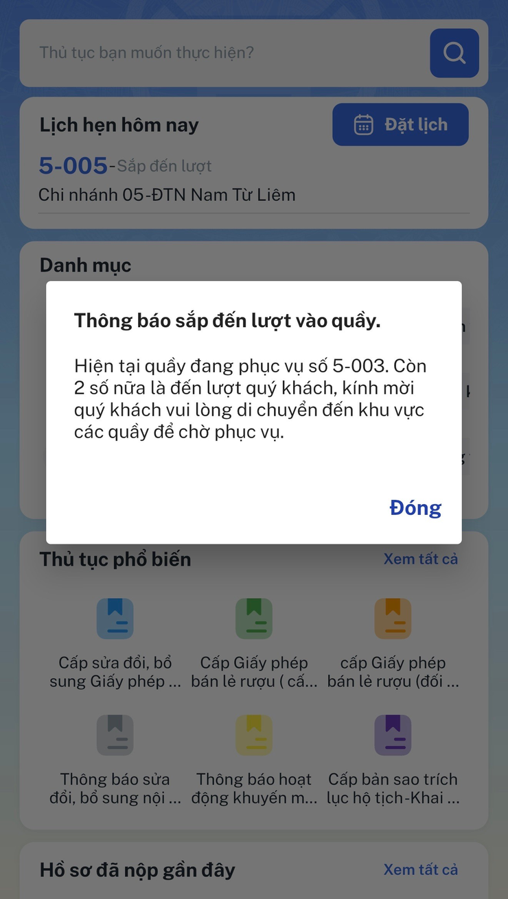 Ứng dụng iHanoi áp dụng lấy số thứ tự, chấm dứt cảnh xếp hàng làm thủ tục đăng ký đất đai- Ảnh 2.