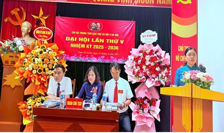 Đại hội Chi bộ Trung tâm Bảo trợ xã hội 3 Hà Nội lần thứ V, nhiệm kỳ 2025 - 2030- Ảnh 2.