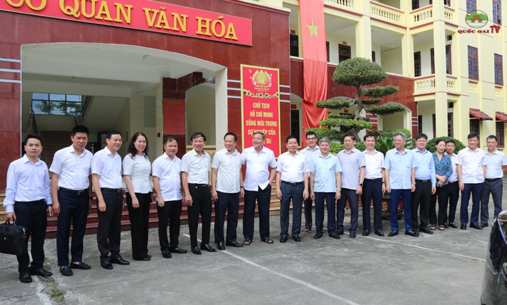 Phó Chủ tịch Thường trực UBND thành phố Hà Nội Lê Hồng Sơn, làm việc với huyện Quốc Oai về sắp xếp đơn vị hành chính cấp xã mới- Ảnh 3.