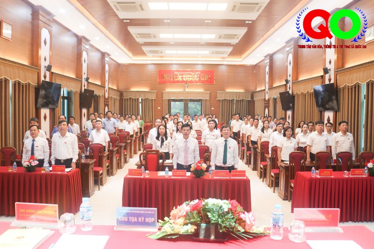HĐND huyện Quốc Oai khóa XX nhiệm kỳ 2021-2026 khai mạc kỳ họp thứ 21- Ảnh 1.