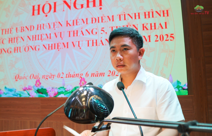 Tổng giá trị sản xuất trên địa bàn 6 tháng đầu năm trên địa bàn huyện Quốc Oai ước đạt 10.677 tỷ đồng- Ảnh 2.