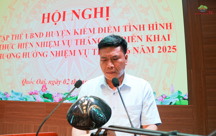 Tổng giá trị sản xuất trên địa bàn 6 tháng đầu năm trên địa bàn huyện Quốc Oai ước đạt 10.677 tỷ đồng- Ảnh 4.